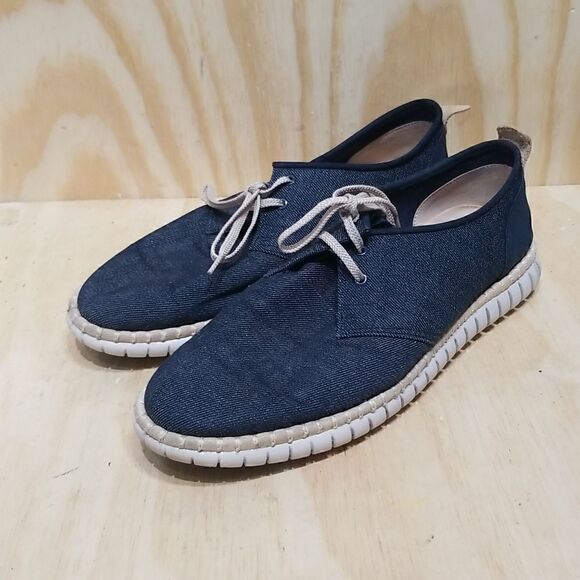 Clarks Canvas Freedom Shoes Men’s  Size 8 1/2 - Picture 2 of 11